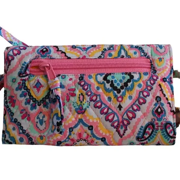 Handmade Fabric Crossbody Wallet - Picture 5 of 6